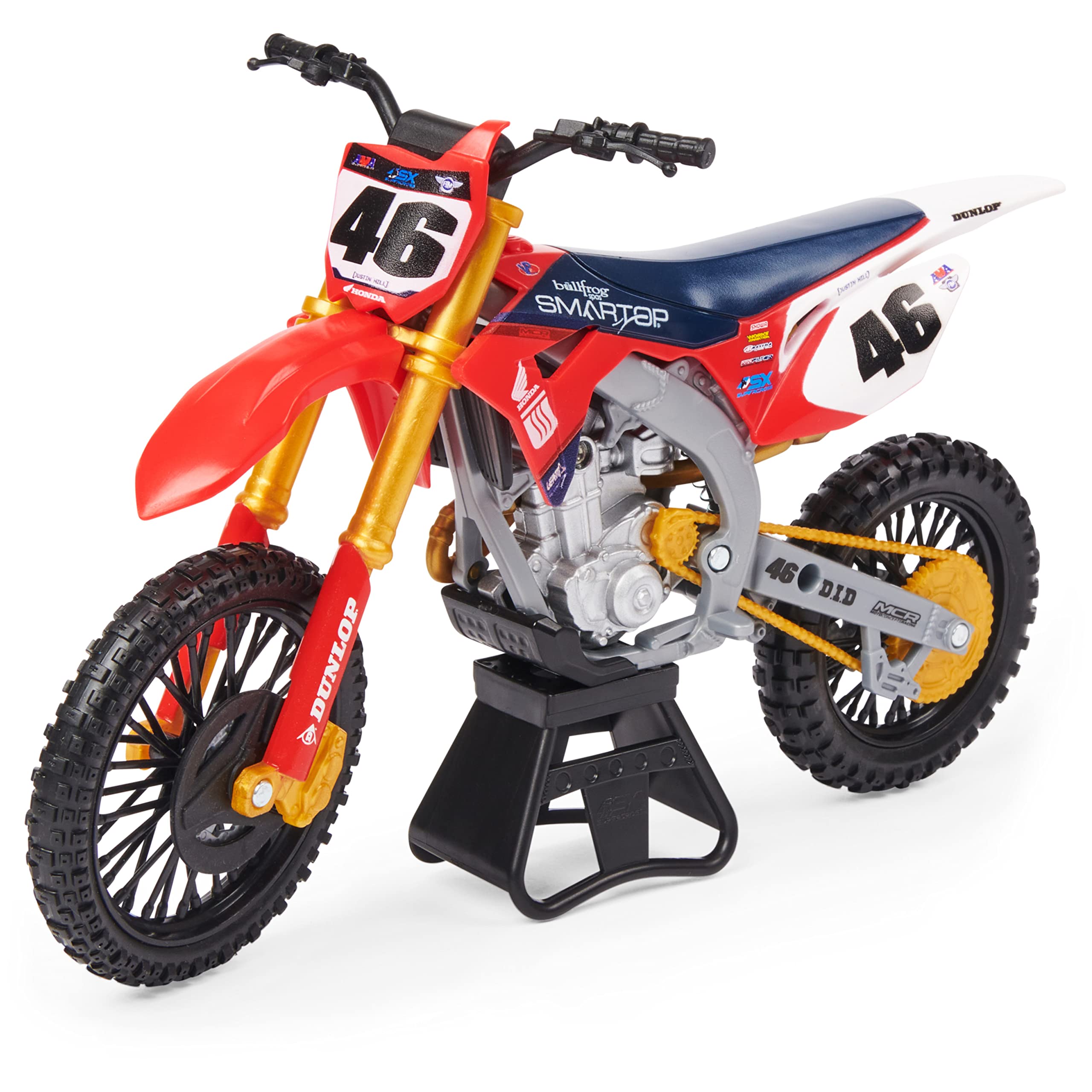 Supercross, Authentic Justin Hill 1:10 Scale Collector Die-Cast